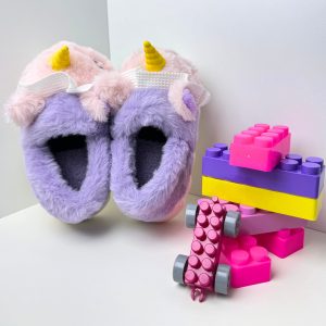 Pantuflas UNICORNIO Lila