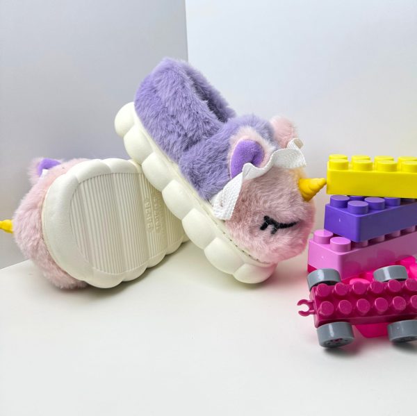 Pantuflas UNICORNIO Lila