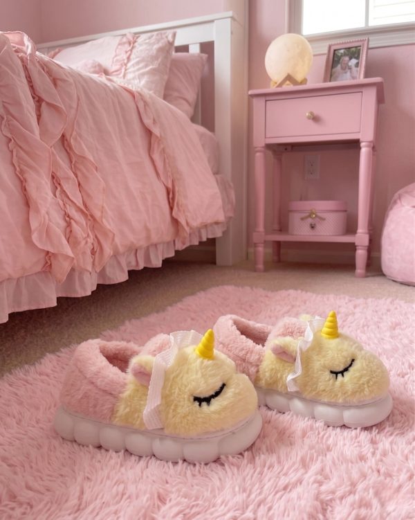Pantuflas UNICORNIO Rosa
