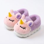 Pantuflas UNICORNIO Lila