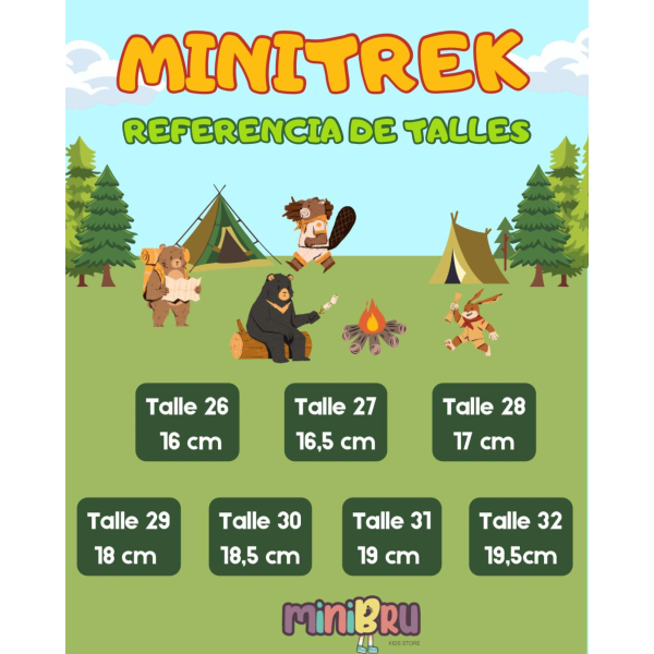 Sandalias MINITREK Azul