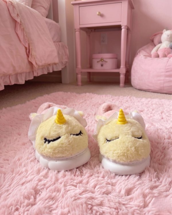 Pantuflas UNICORNIO Rosa