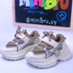 Championes niña VIBRA Marrón