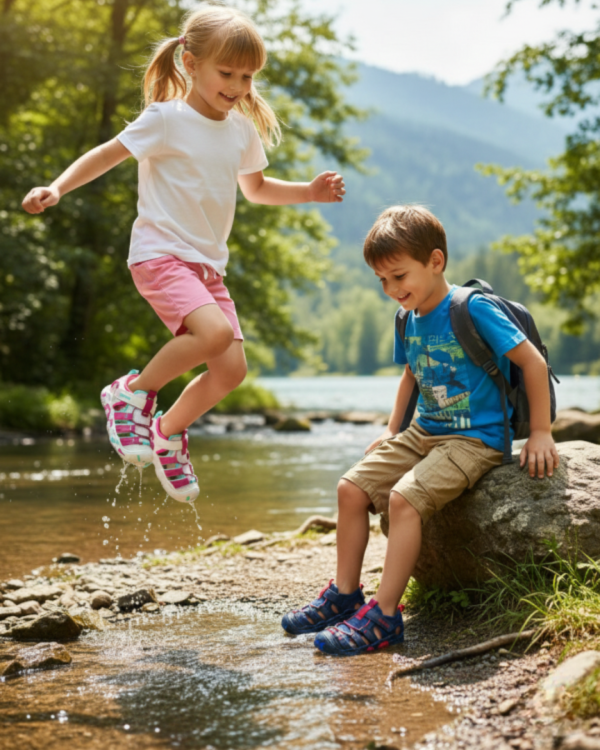 Sandalias MINITREK Blanco