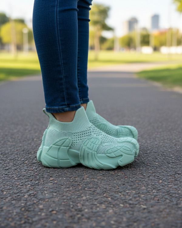 Zapatilla Babaya Verde