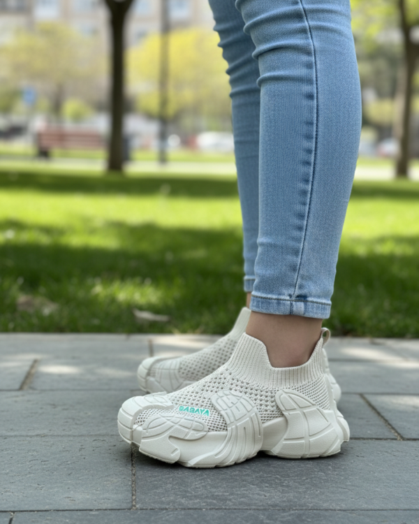 Zapatilla Babaya Beige