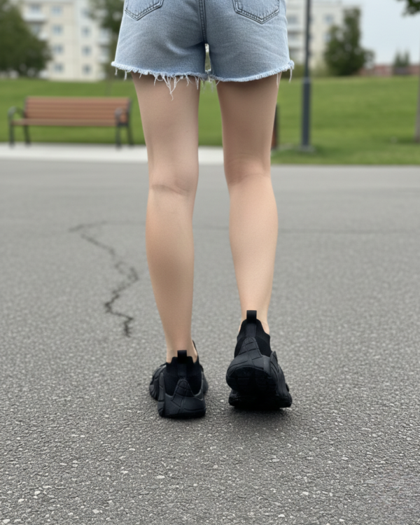 Zapatilla Babaya Negro