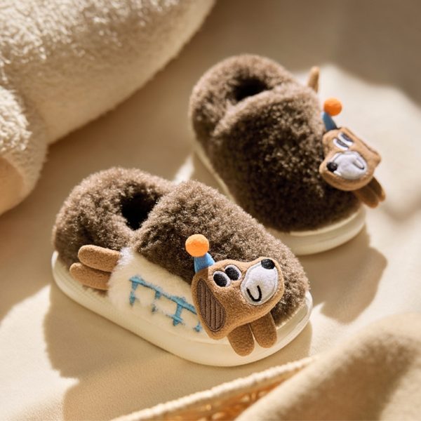 Pantuflas Salchi Marrón