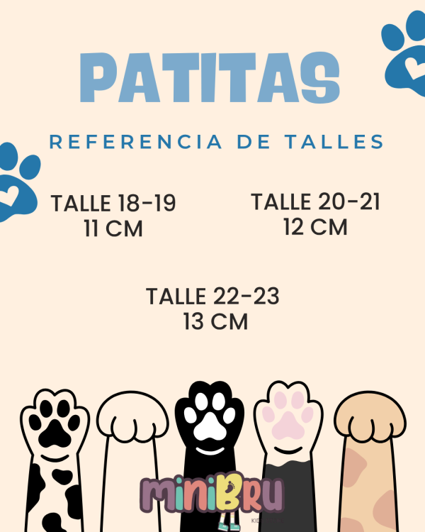 Modelo Patitas Bordeaux