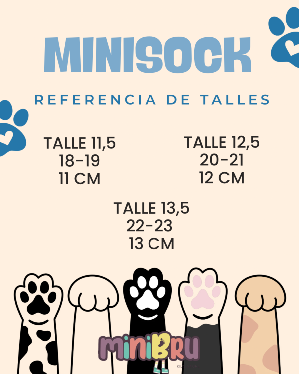 Modelo MiniSock marrón