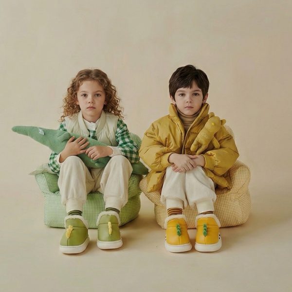 Pantufla DINO Amarillo
