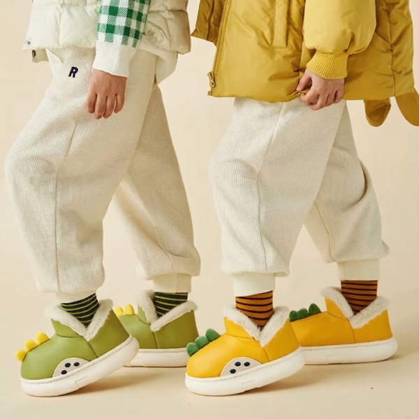 Pantufla DINO Amarillo