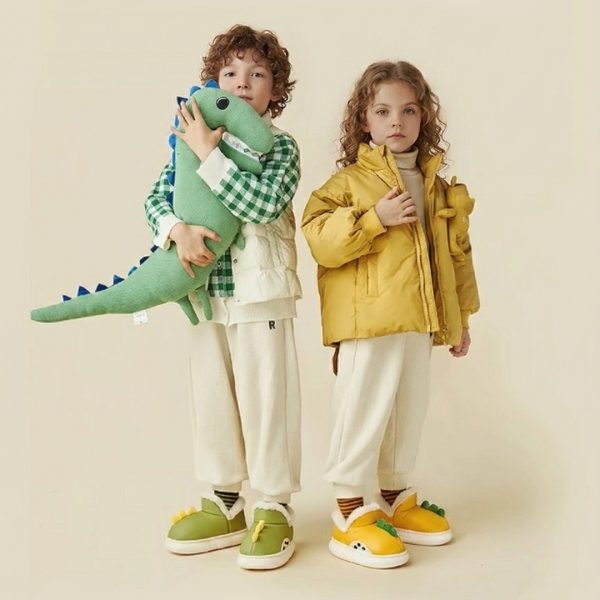 Pantufla DINO Amarillo